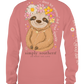 "Don't Let Anyone Dull Your Sparkle" Sloth Long Sleeve Shirt