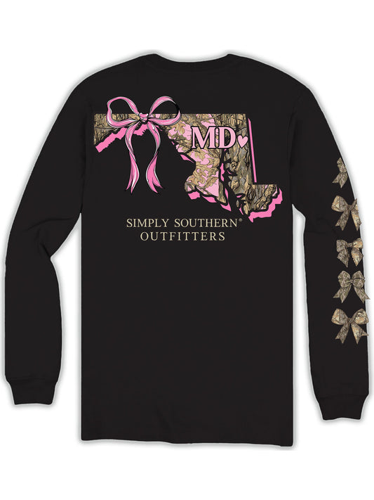 Maryland Camo Long Sleeve Shirt