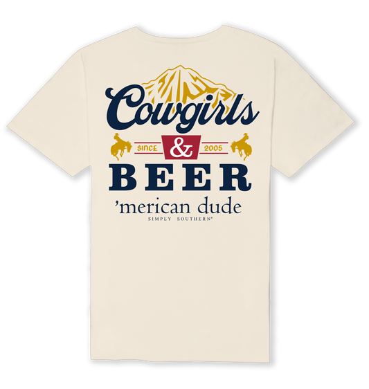 Men's Cowgirls and Beer Shirt