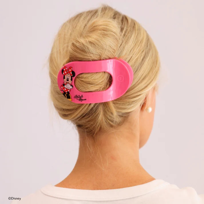 Minnie Mouse Flat Round Hair Clip