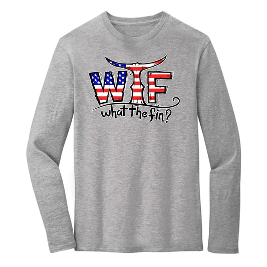 WTF Classic USA Logo Long Sleeve