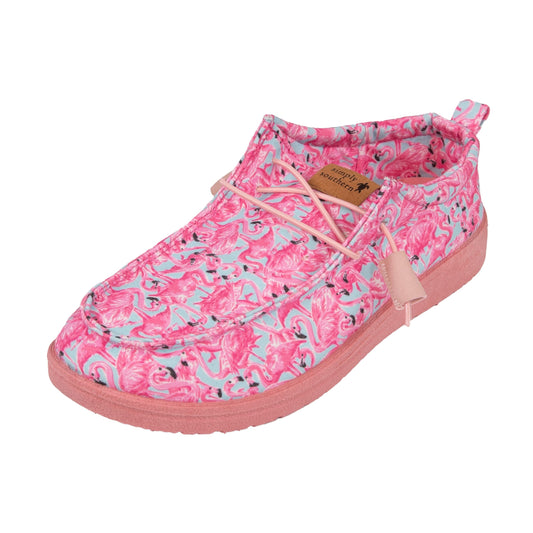 Slip On Shoes - Flamingo