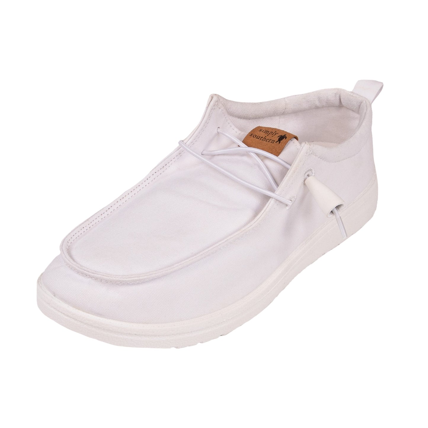 Slip On Shoes - White