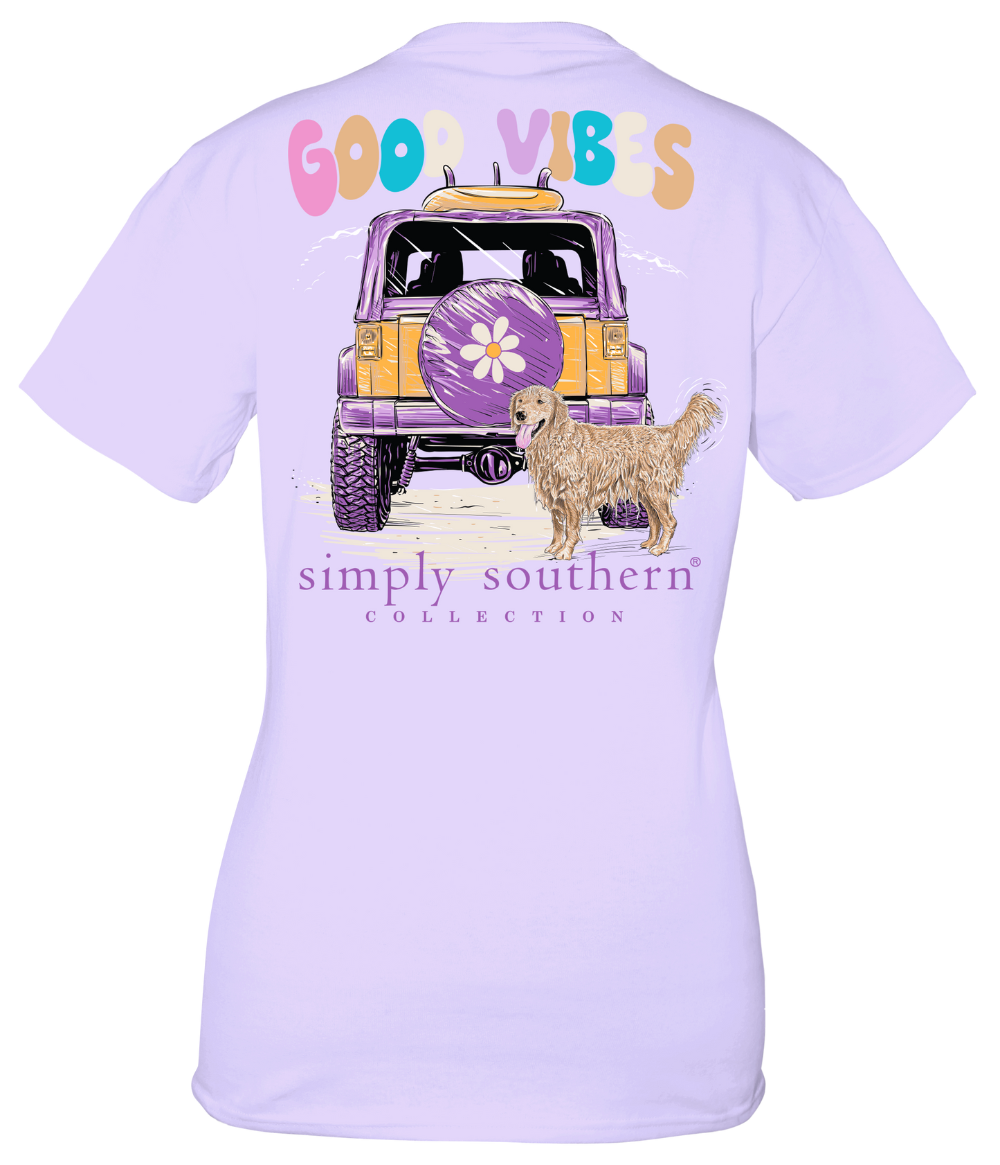 "Good Vibes" Jeep Shirt