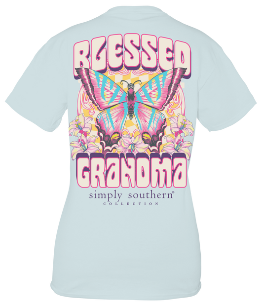 Blessed Grandma Short Sleeve Shirt