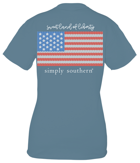 "Sweet Land of Liberty" Flag Shirt