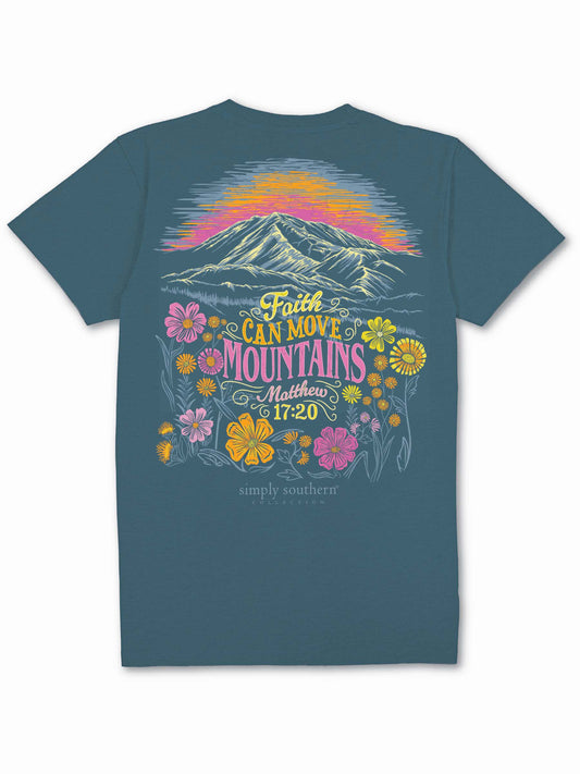 "Faith Can Move Mountains" Short Sleeve Shirt