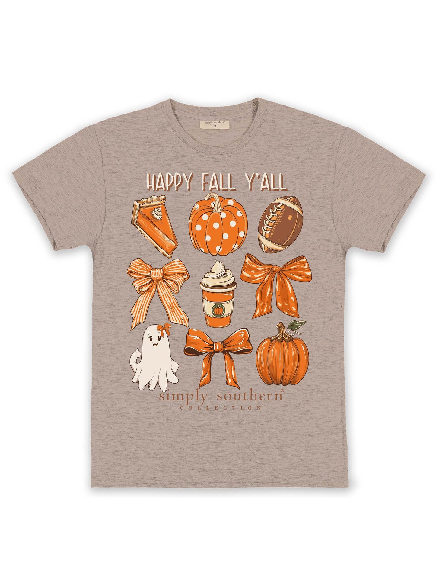 "Happy Fall Y'all" Short Sleeve Shirt