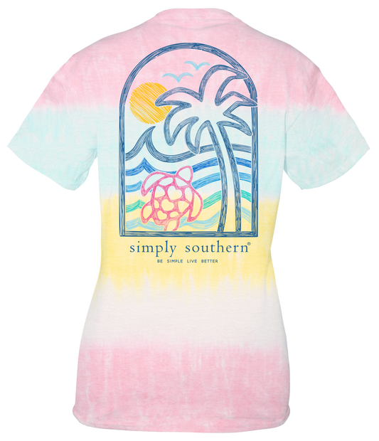 Sea View Tie Dye Shirt