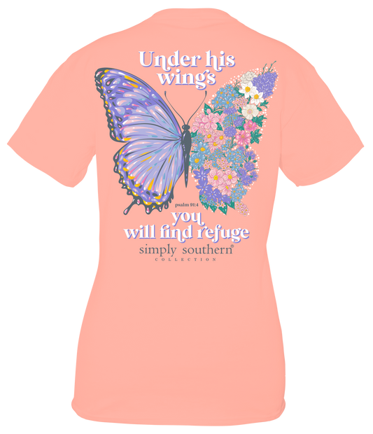 Under His Wings Short Sleeve Shirt