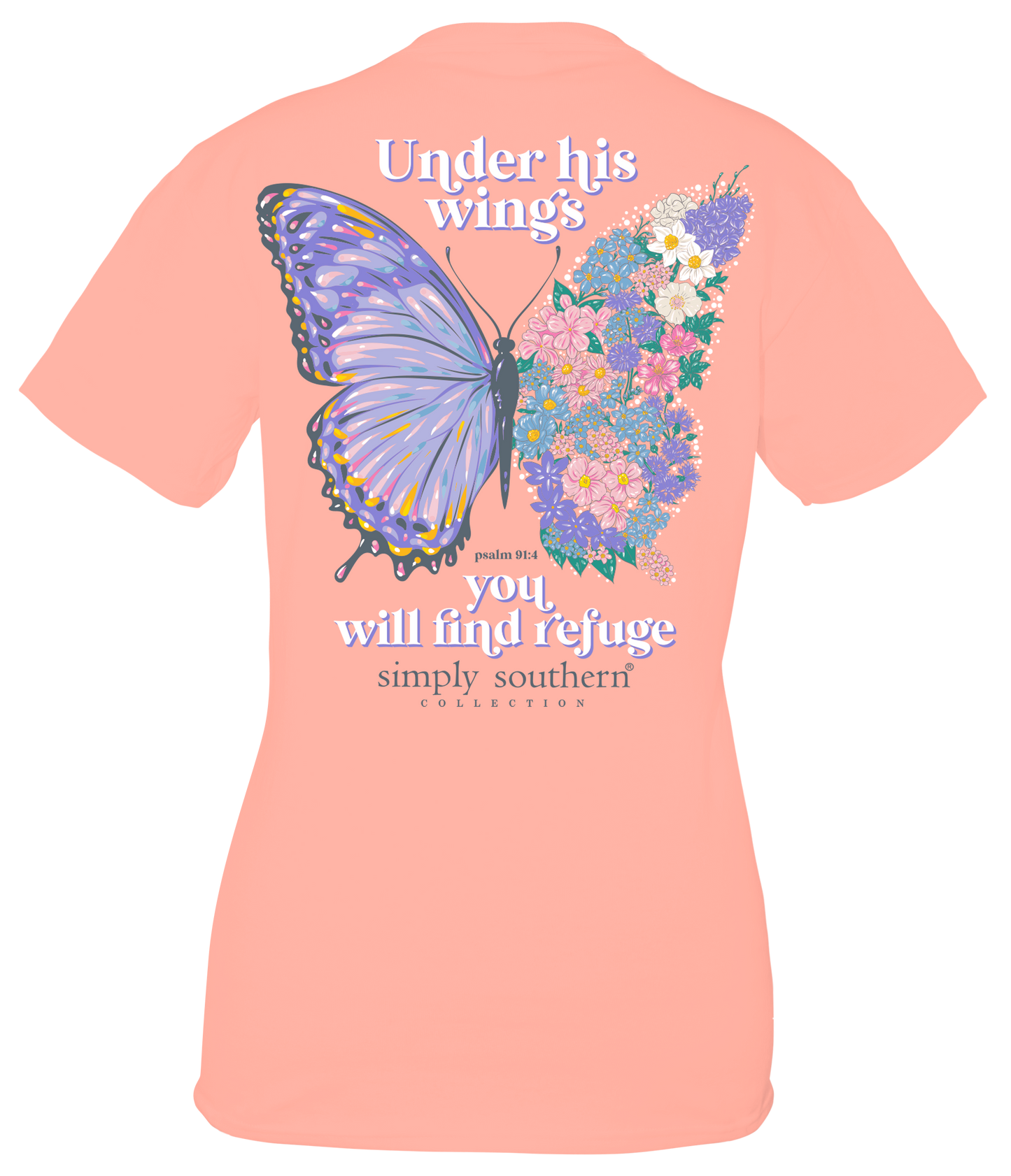 Under His Wings Short Sleeve Shirt