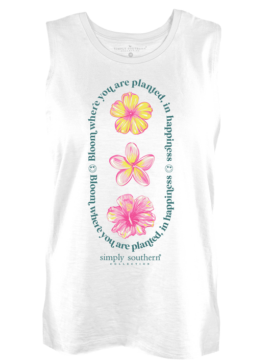 "Bloom Where You Are Planted" Tank Top