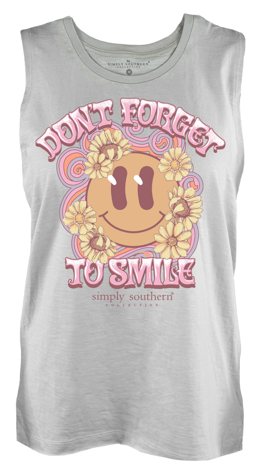 "Don't Forget to Smile" Tank Top