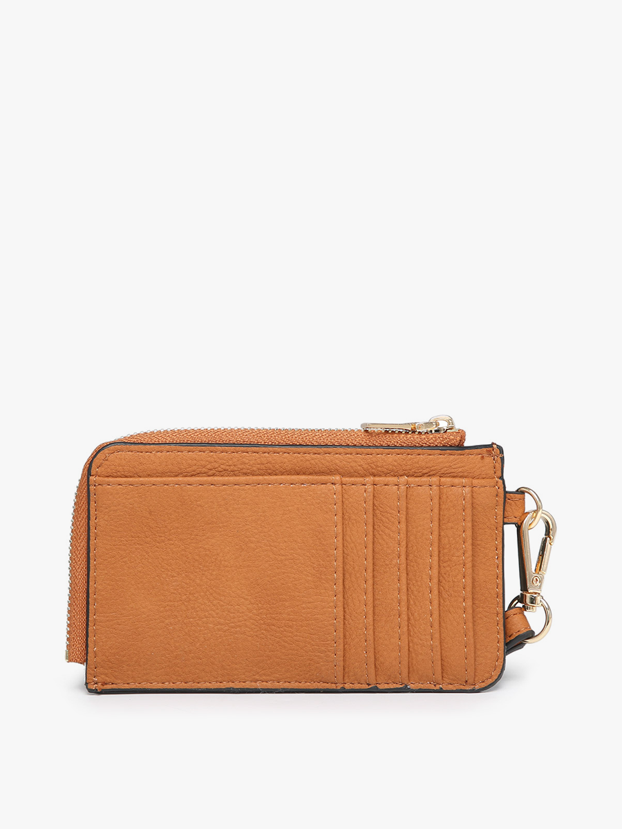 WL2081 Annalise Wallet w/ Cardholders & Zip Compartment: Lt. Grey