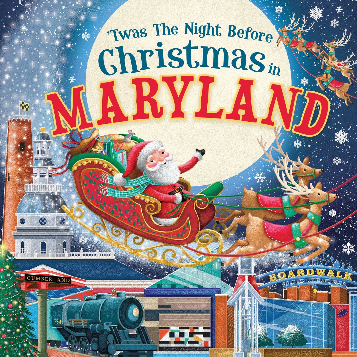 'Twas the Night Before Christmas in Maryland (HC)