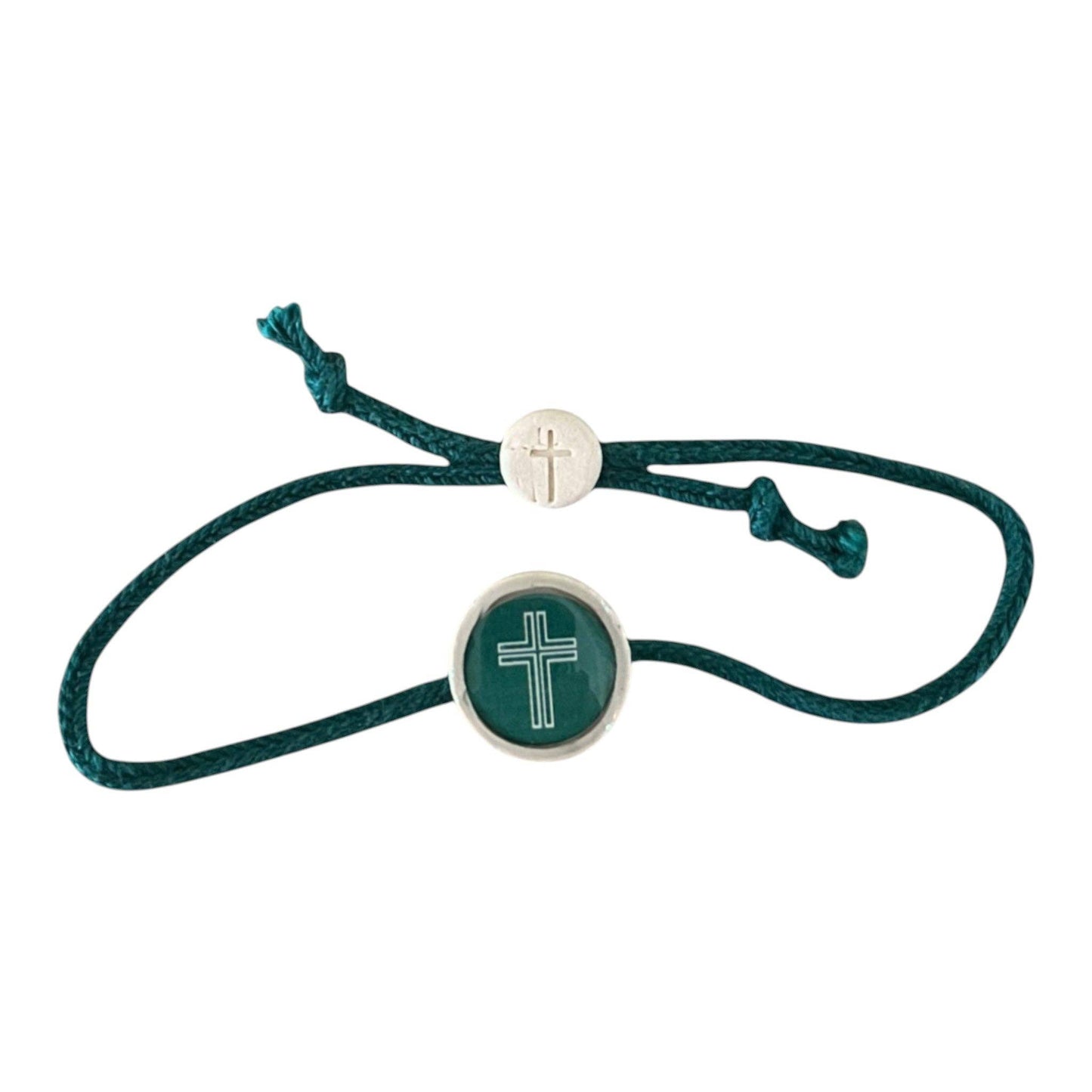 Tap To Pray® Survivor Series Bracelet: Coral + Cross