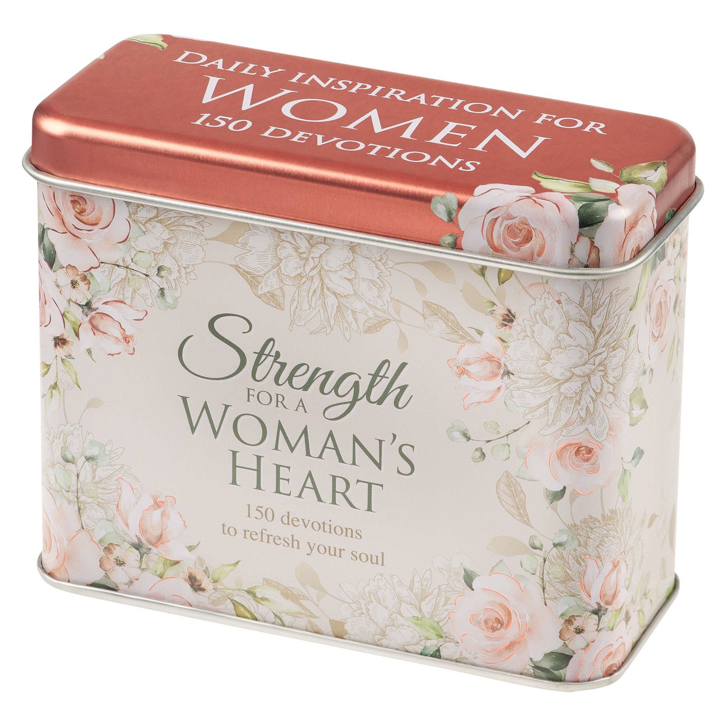 Strength for a Women's Heart Devotional Cards in a Tin