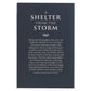 A Shelter From The Storm Softcover Devotional