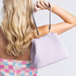EH2460 Dove Pleated Satchel w/ Large Handle: Lilac