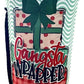 20 OZ Gangsta Wrapper Christmas Insulated Cup Cover Sleeve