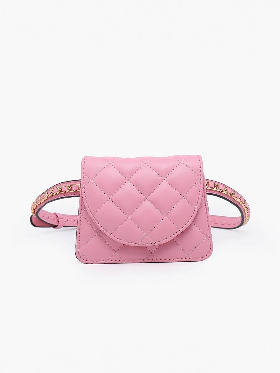 Annalee Quilted Mini Belt Bag w/ Strap