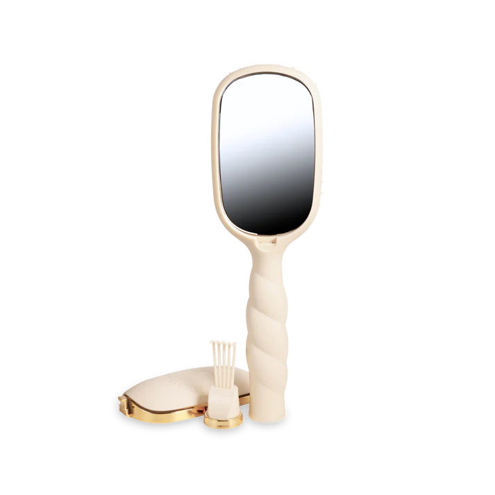 Boar Bristle Hair Brush - Tan