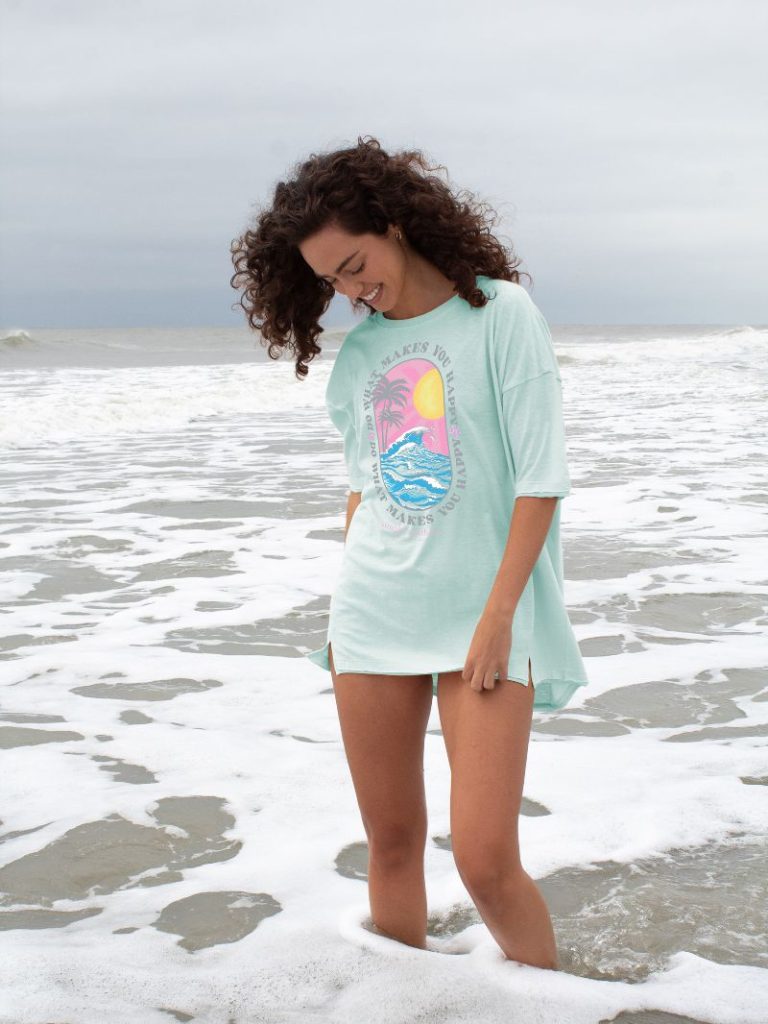 Do What Makes You Happy Boxy Shirt