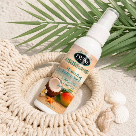 CBD Magnesium Lotion Spray - Body Moisturizer Mist - CocoMango