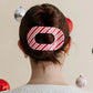 Candy Cane Crush Large Flat Clip