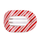 Candy Cane Crush Large Flat Clip
