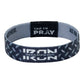 Tap To Pray® Wristband – Iron Sharpens Iron: Extra Large