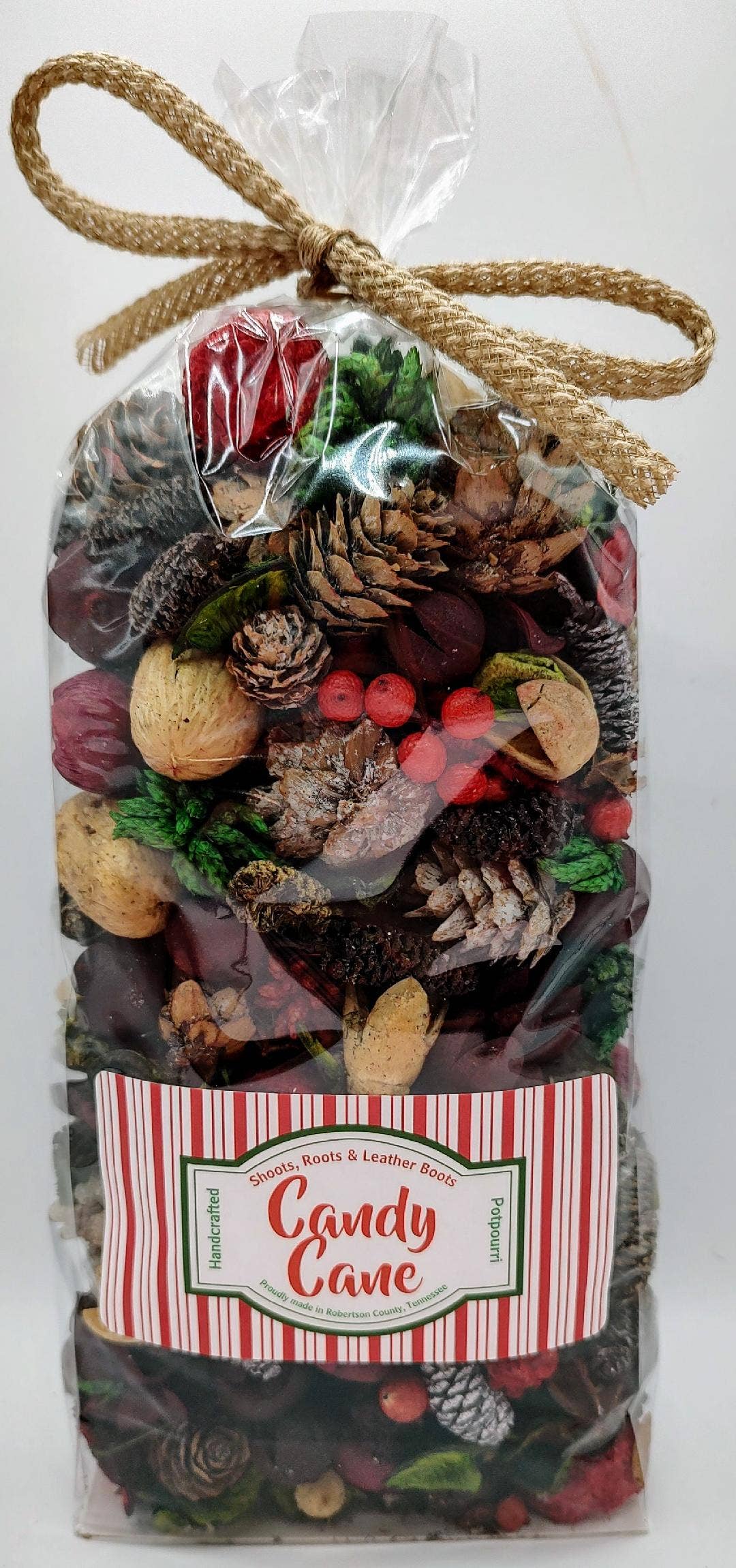 Candy Cane Handcrafted Potpourri