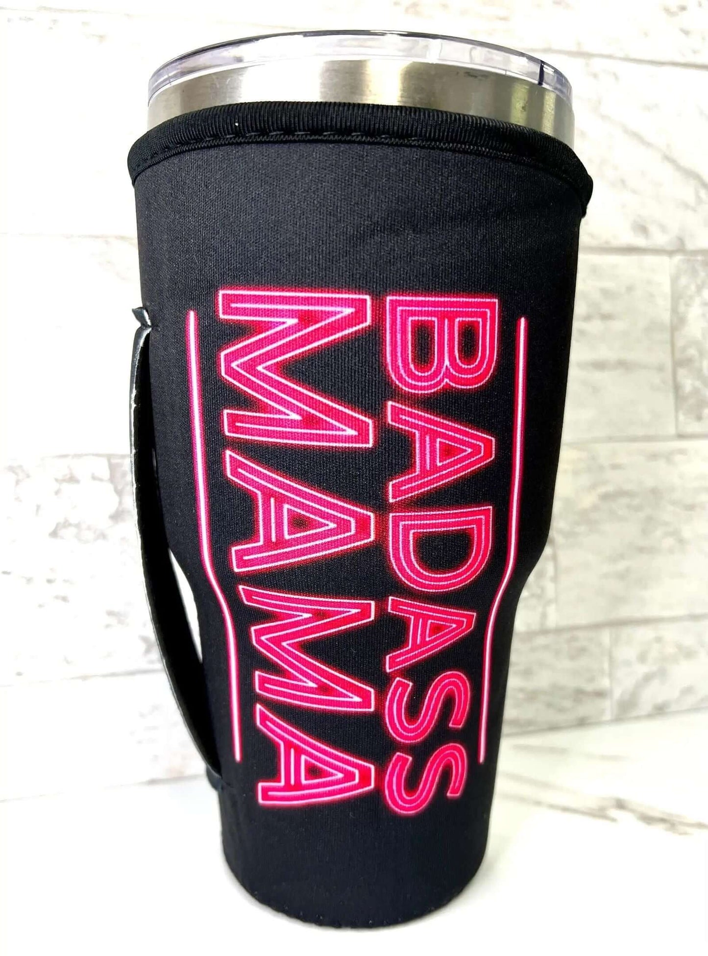 20 OZ Badas* Mom Cup Cover