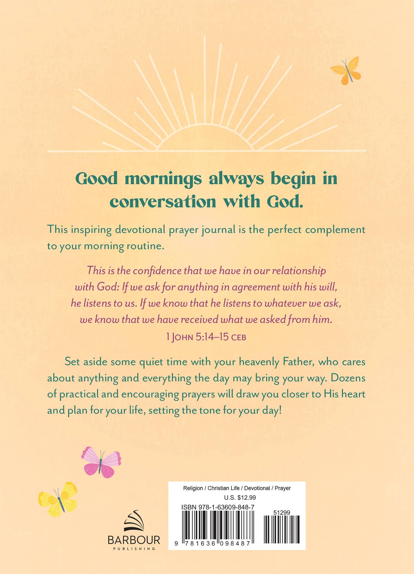 Good Morning, God! An Encouraging Prayer Journal for Women