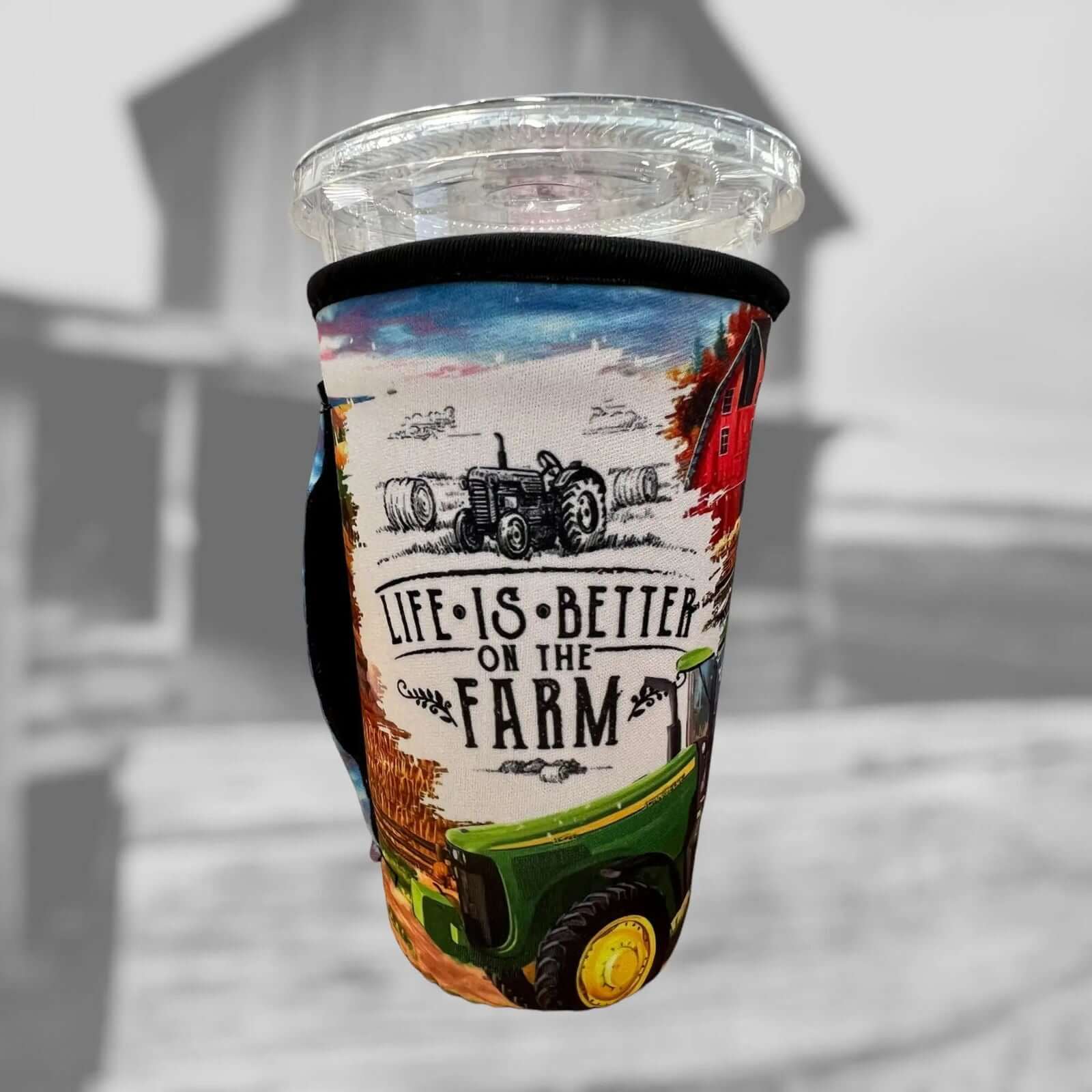 20 OZ Life is Better on the Farm Cup Cover Sleeve