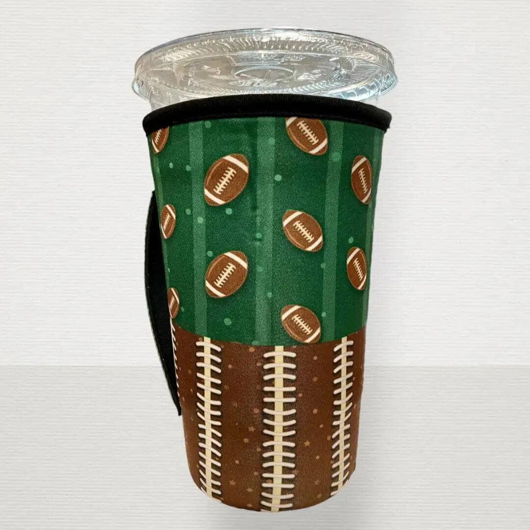 30 OZ Laces & Balls Football  Insulated Cup Cover Sleeve