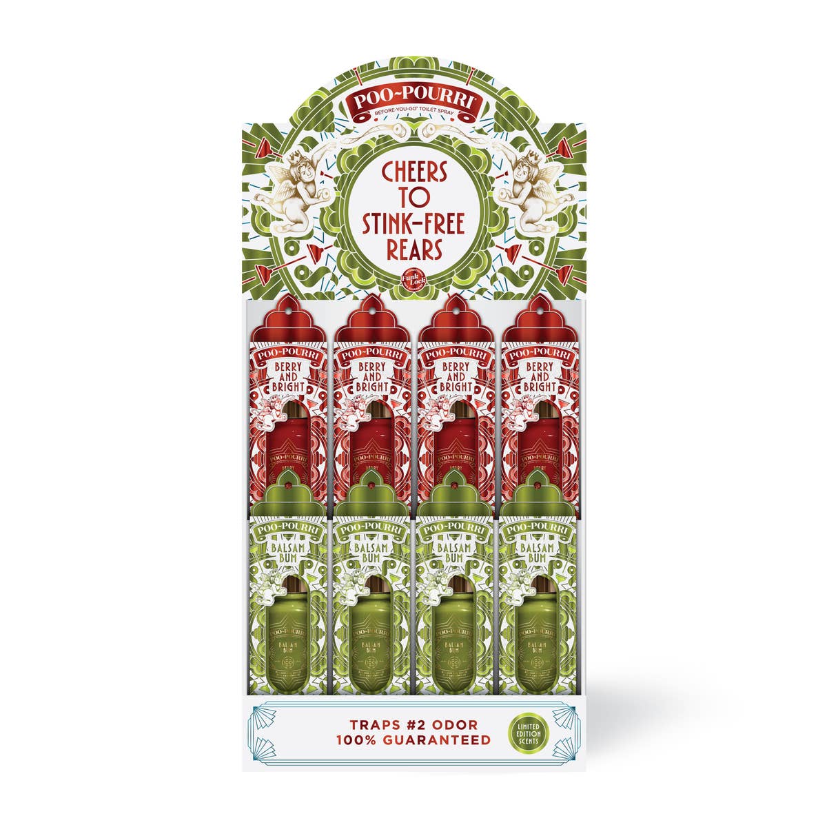 Holiday 2024 - 2 Tier Display - 2 Scents, 24 Units 2oz Boxed