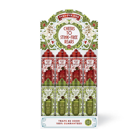 Holiday 2024 - 2 Tier Display - 2 Scents, 24 Units 2oz Boxed