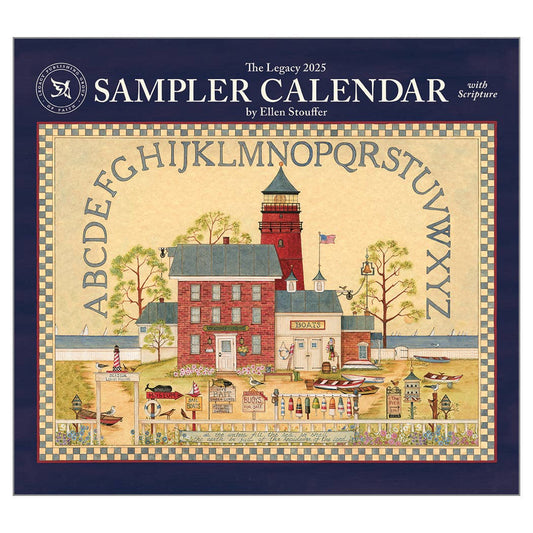 Sampler 2025 Wall Calendar