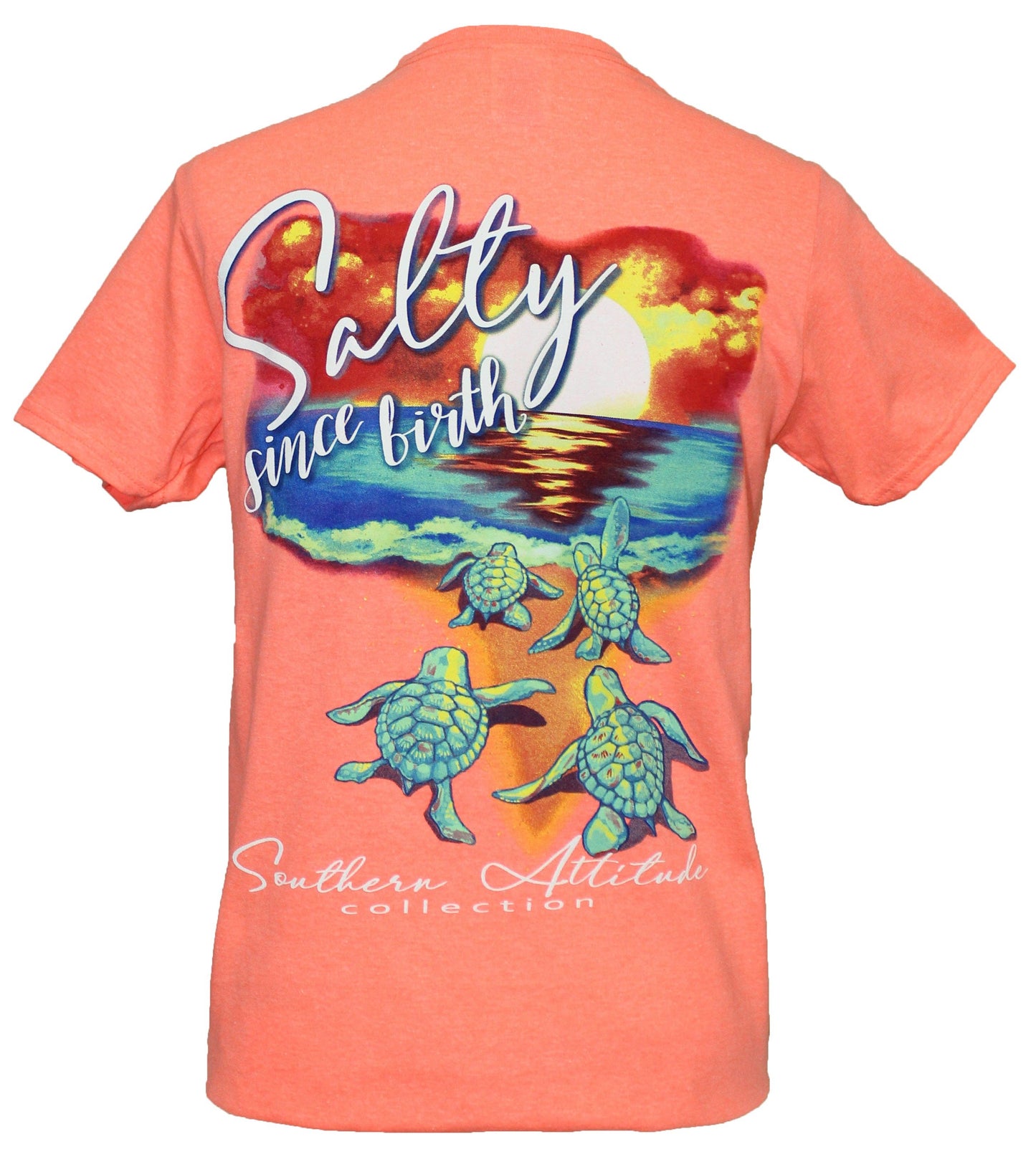 S-297 Salty Since Birth - Coral: Medium