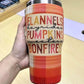 20 OZ Flannels Pumpkins Bonfires Fall Insulated Cup Cover