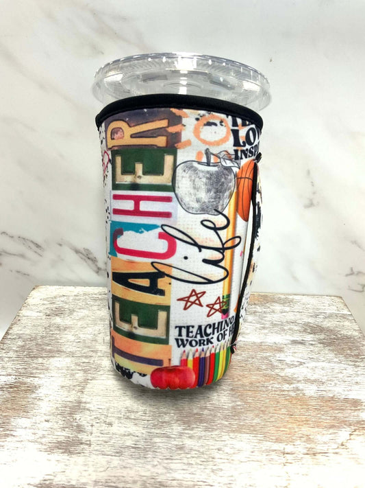 30 OZ Teacher Life Insulated Cup Cover