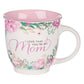 Mug White Floral I Love That You're My Mom