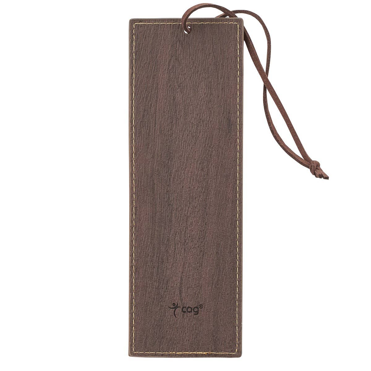 Be Strong and Courageous Brown Two-toned Faux Leather Bookma