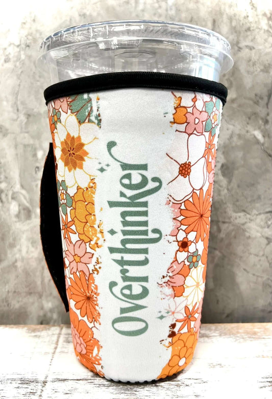 20 OZ Overthinker Insulated Cup Cover Sleeve
