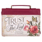 Bible Cover Fashion Trust in the Lord Floral Prov 3:5: Large