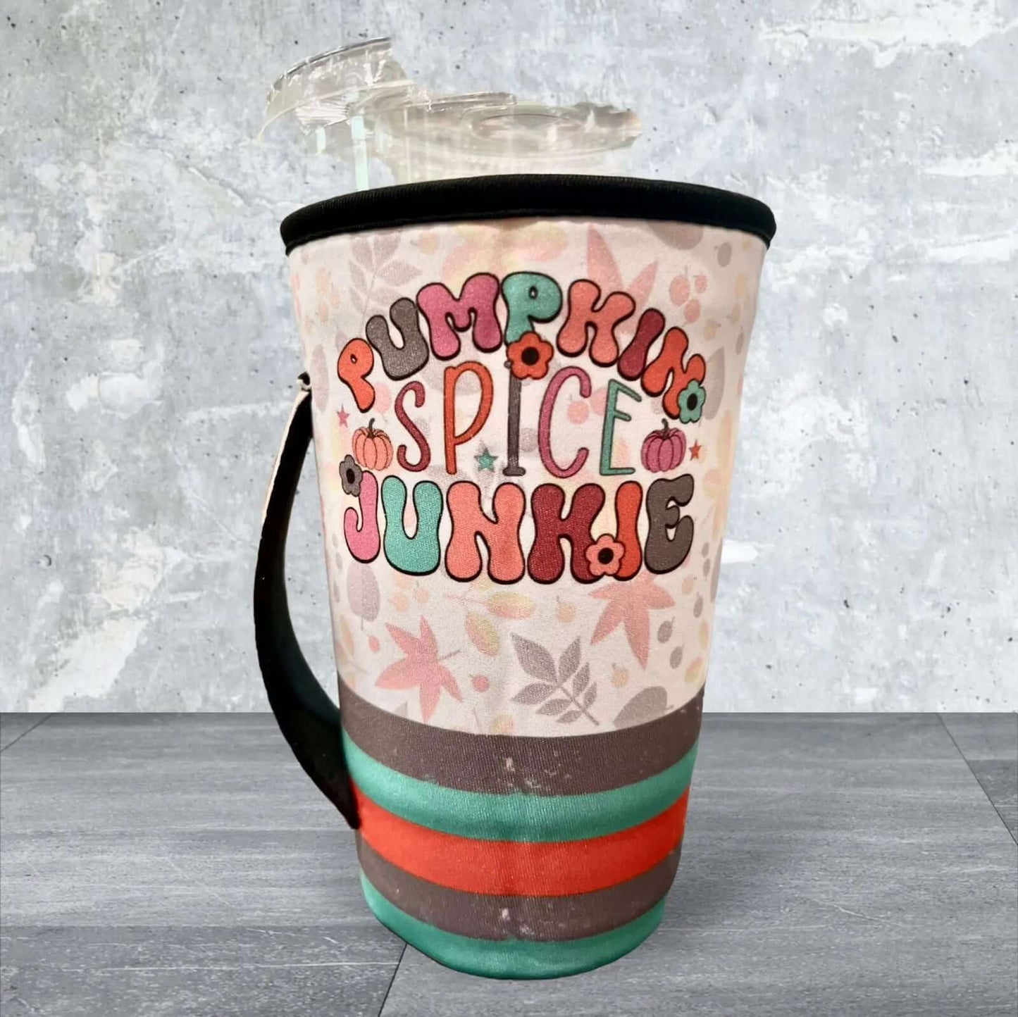 30 OZ / Pumpkin Spice Junkie Cup Cover Sleeve Cup Cover Sleeve