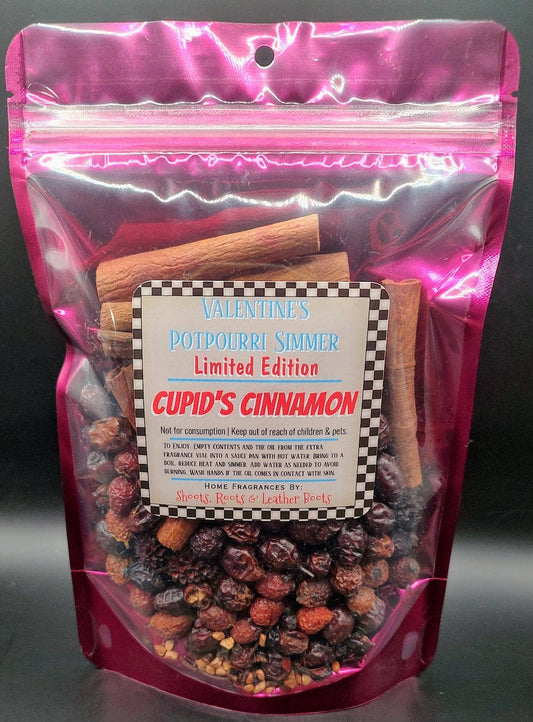 Valentine's Day Simmer Pot Potpourri- Cupid's Cinn. 4 oz