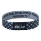 Tap To Pray® Wristband – Iron Sharpens Iron: Large