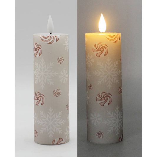 Hot Cocoa LED Votive Candle 6 inch